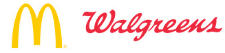 McDonalds and Walgreens logo